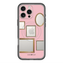 スリムプロテクションプレミアムケース with MagSafe［ Photo Frames - Pink ］