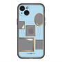 スリムプロテクションプレミアムケース with MagSafe［ Photo Frames - Light Blue ］