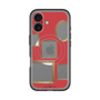 スリムプロテクションプレミアムケース with MagSafe［ Photo Frames - Red ］