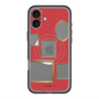 スリムプロテクションプレミアムケース with MagSafe［ Photo Frames - Red ］