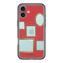 スリムプロテクションプレミアムケース with MagSafe［ Photo Frames - Red ］