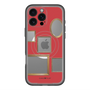 スリムプロテクションプレミアムケース with MagSafe［ Photo Frames - Red ］