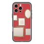スリムプロテクションプレミアムケース with MagSafe［ Photo Frames - Red ］