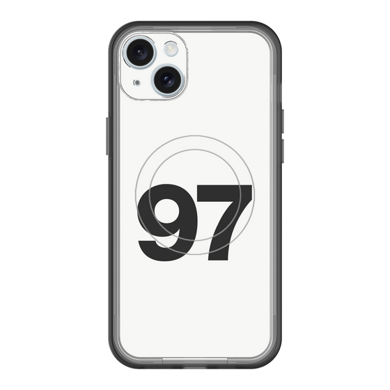 スリムプロテクションプレミアムケース with MagSafe［ No.97 - White ］