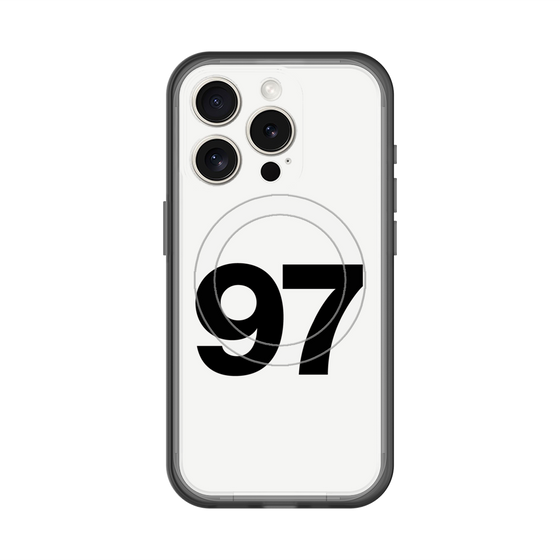 スリムプロテクションプレミアムケース with MagSafe［ No.97 - White ］