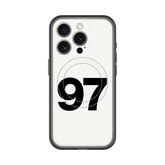 スリムプロテクションプレミアムケース with MagSafe［ No.97 - White ］