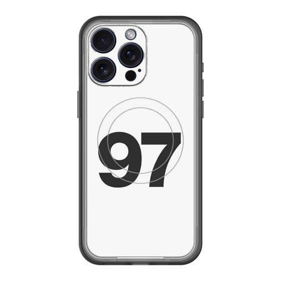スリムプロテクションプレミアムケース with MagSafe［ No.97 - White ］
