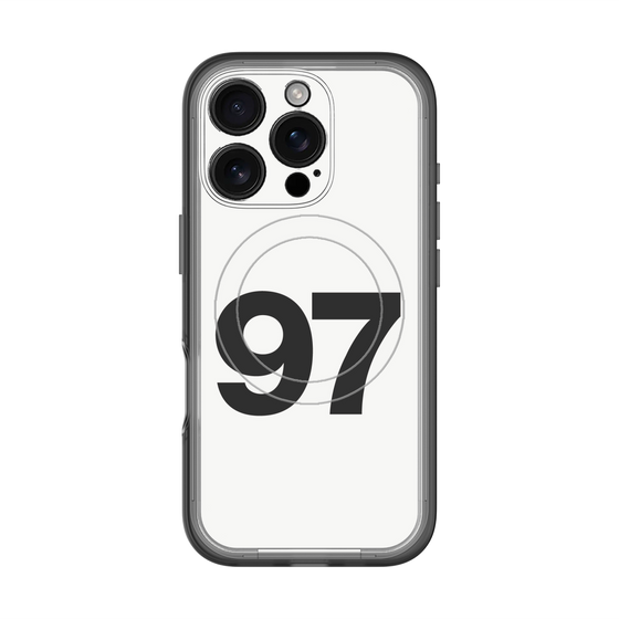 スリムプロテクションプレミアムケース with MagSafe［ No.97 - White ］