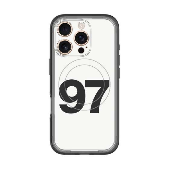 スリムプロテクションプレミアムケース with MagSafe［ No.97 - White ］