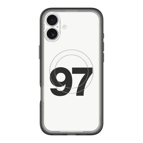 スリムプロテクションプレミアムケース with MagSafe［ No.97 - White ］