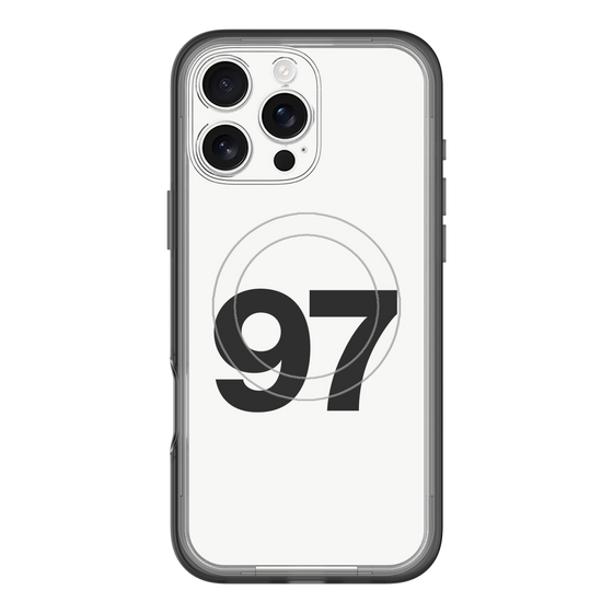 スリムプロテクションプレミアムケース with MagSafe［ No.97 - White ］