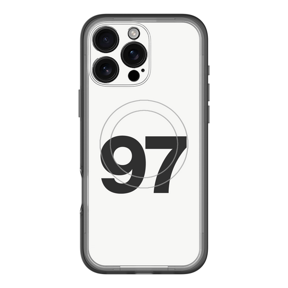 スリムプロテクションプレミアムケース with MagSafe［ No.97 - White ］