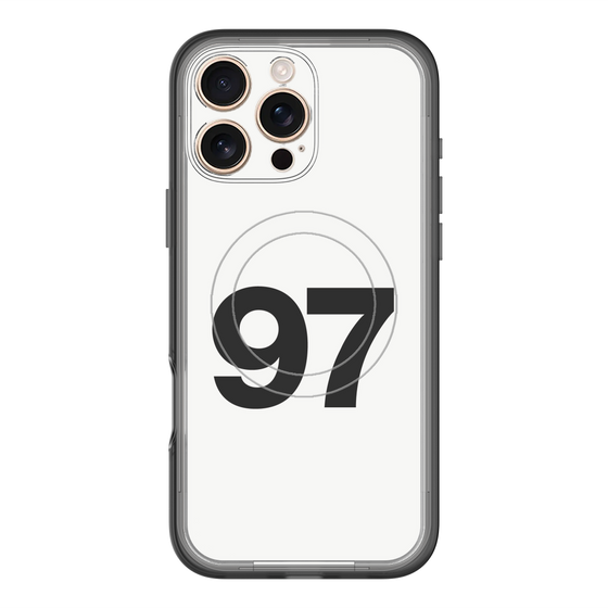 スリムプロテクションプレミアムケース with MagSafe［ No.97 - White ］