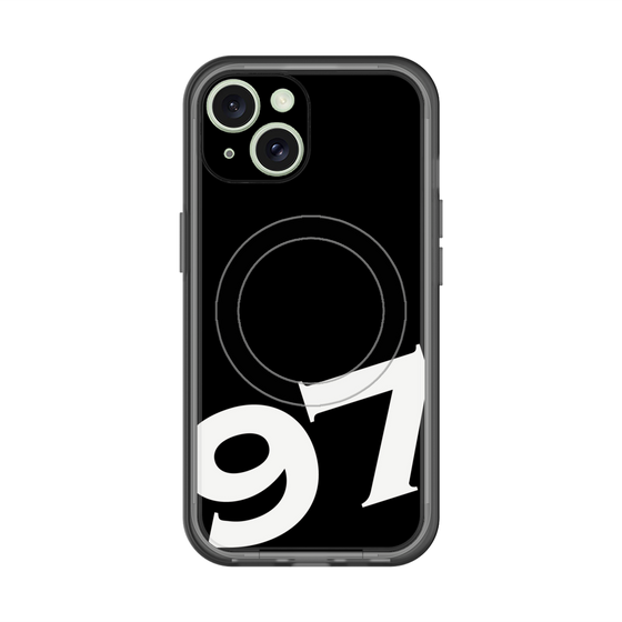 スリムプロテクションプレミアムケース with MagSafe［ No.97 - Black ］