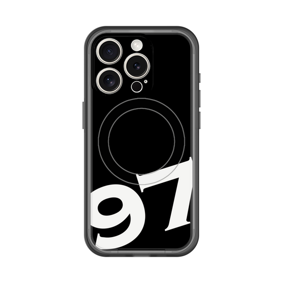 スリムプロテクションプレミアムケース with MagSafe［ No.97 - Black ］
