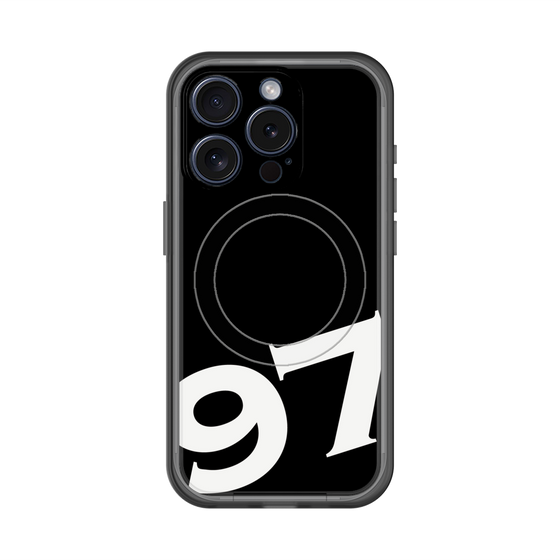スリムプロテクションプレミアムケース with MagSafe［ No.97 - Black ］