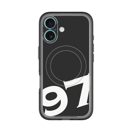 スリムプロテクションプレミアムケース with MagSafe［ No.97 - Black ］