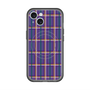 スリムプロテクションプレミアムケース with MagSafe［ Tartan Check - Purple ］