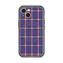 スリムプロテクションプレミアムケース with MagSafe［ Tartan Check - Purple ］