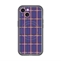 スリムプロテクションプレミアムケース with MagSafe［ Tartan Check - Purple ］