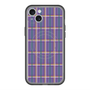 スリムプロテクションプレミアムケース with MagSafe［ Tartan Check - Purple ］