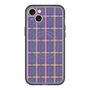 スリムプロテクションプレミアムケース with MagSafe［ Tartan Check - Purple ］