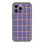 スリムプロテクションプレミアムケース with MagSafe［ Tartan Check - Purple ］