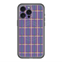スリムプロテクションプレミアムケース with MagSafe［ Tartan Check - Purple ］