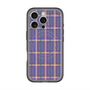 スリムプロテクションプレミアムケース with MagSafe［ Tartan Check - Purple ］