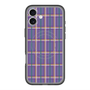 スリムプロテクションプレミアムケース with MagSafe［ Tartan Check - Purple ］