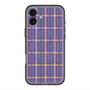スリムプロテクションプレミアムケース with MagSafe［ Tartan Check - Purple ］