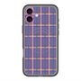 スリムプロテクションプレミアムケース with MagSafe［ Tartan Check - Purple ］