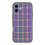 スリムプロテクションプレミアムケース with MagSafe［ Tartan Check - Purple ］