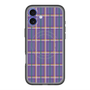 スリムプロテクションプレミアムケース with MagSafe［ Tartan Check - Purple ］