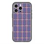 スリムプロテクションプレミアムケース with MagSafe［ Tartan Check - Purple ］