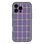 スリムプロテクションプレミアムケース with MagSafe［ Tartan Check - Purple ］