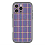 スリムプロテクションプレミアムケース with MagSafe［ Tartan Check - Purple ］