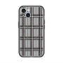 スリムプロテクションプレミアムケース with MagSafe［ Tartan Check - Gray ］