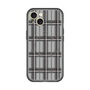 スリムプロテクションプレミアムケース with MagSafe［ Tartan Check - Gray ］