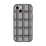 スリムプロテクションプレミアムケース with MagSafe［ Tartan Check - Gray ］