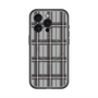 スリムプロテクションプレミアムケース with MagSafe［ Tartan Check - Gray ］