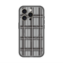 スリムプロテクションプレミアムケース with MagSafe［ Tartan Check - Gray ］