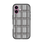スリムプロテクションプレミアムケース with MagSafe［ Tartan Check - Gray ］