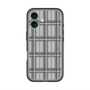 スリムプロテクションプレミアムケース with MagSafe［ Tartan Check - Gray ］