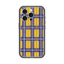 スリムプロテクションプレミアムケース with MagSafe［ Tartan Check - Yellow ］