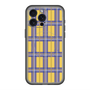 スリムプロテクションプレミアムケース with MagSafe［ Tartan Check - Yellow ］