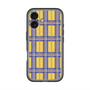 スリムプロテクションプレミアムケース with MagSafe［ Tartan Check - Yellow ］