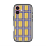 スリムプロテクションプレミアムケース with MagSafe［ Tartan Check - Yellow ］