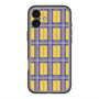 スリムプロテクションプレミアムケース with MagSafe［ Tartan Check - Yellow ］