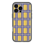 スリムプロテクションプレミアムケース with MagSafe［ Tartan Check - Yellow ］